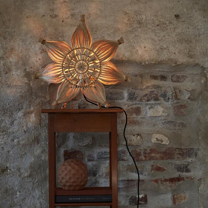 Lampa stołowa gwiazda boho PR Home
